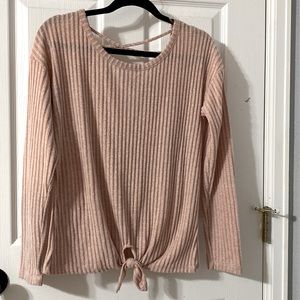 Pink Long Sleeve Top